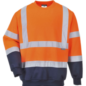 B306 - Tweekleuren Hi-Vis Sweatshirt
