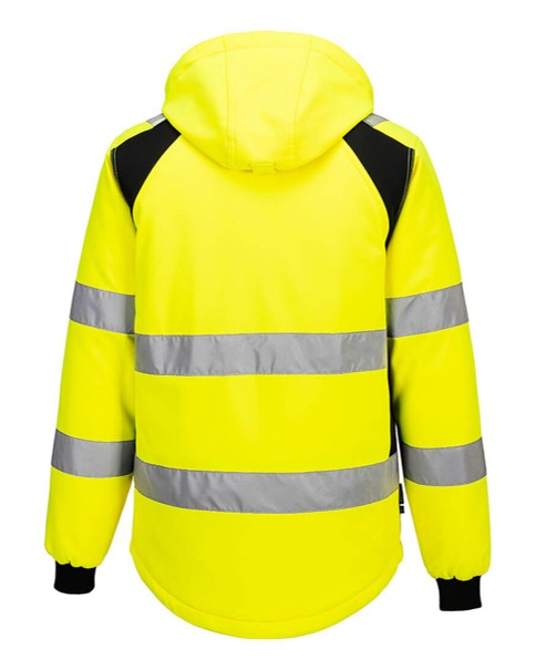 CD809 - WX2 Hi-Vis gevoerd Softshell 2 (L) - Afbeelding 3