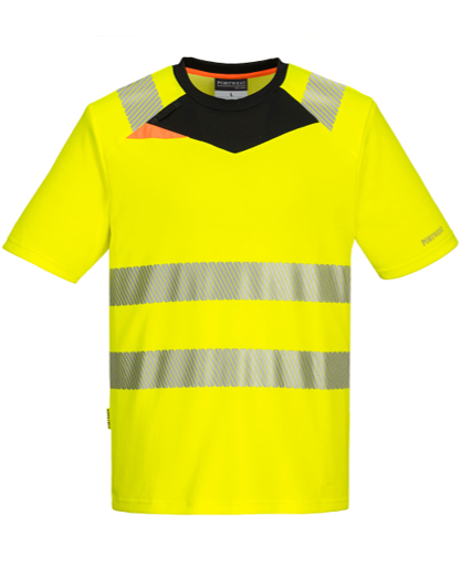 DX413 - DX4 Hi-Vis T-shirt K/M - Afbeelding 2