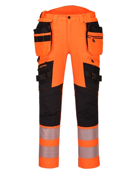 DX442 - DX4-Hi-Vis broek met afneembare holsterzakken