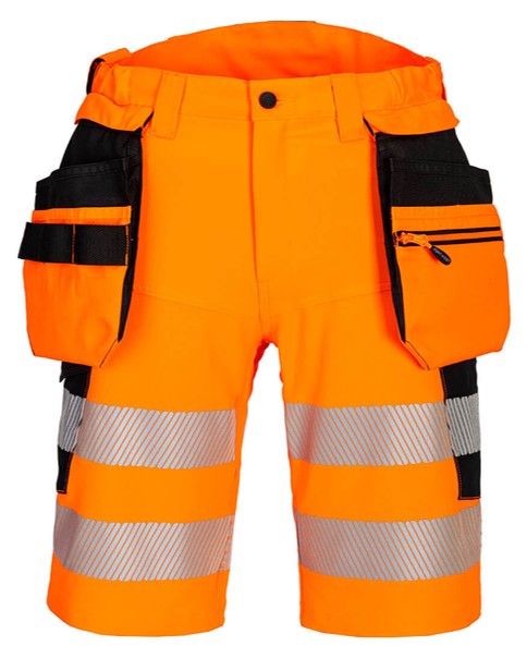 DX446 - DX4 Hi-Vis korte broek met holsterzakken