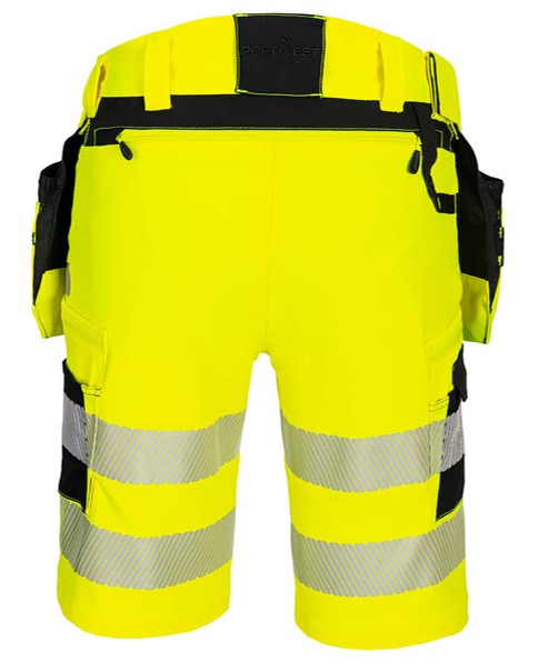 DX446 - DX4 Hi-Vis korte broek met holsterzakken - Afbeelding 3