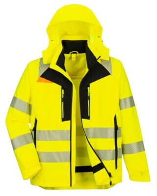 DX466 - DX4 Hi-Vis 4-in-1 jas - Afbeelding 4