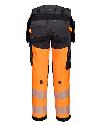 EV442 - EV4 Hi-Vis stretch broek met afneembare holsterzak klasse 1 - Afbeelding 2