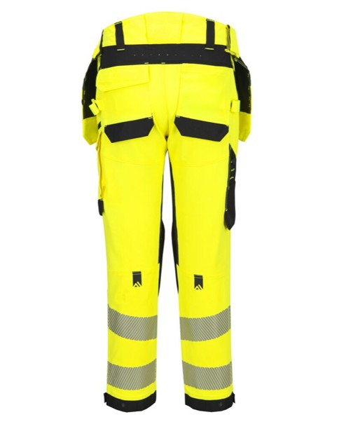 EV448 - EV4 Hi-Vis stretch broek met afneembare holsterzak klasse 2 - Afbeelding 3