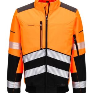 EV468 - EV4 Hi-Vis softshell bomberjack (3L)