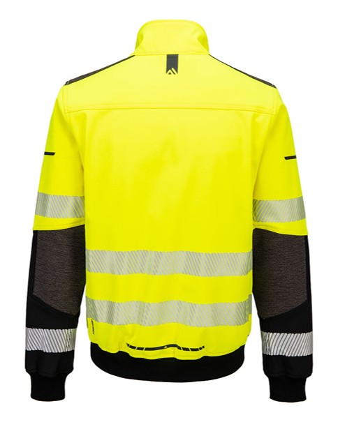 EV468 - EV4 Hi-Vis softshell bomberjack (3L) - Afbeelding 3