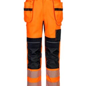 FR415 - PW3 Vlamvertragende Modaflame Hi-Vis werkbroek met holsterzakken