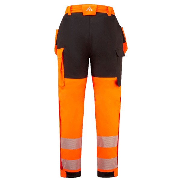 FR427 - PW3 Vlamvertragende Modaflame Hi-Vis winterbroek met holsterzakken - Afbeelding 3