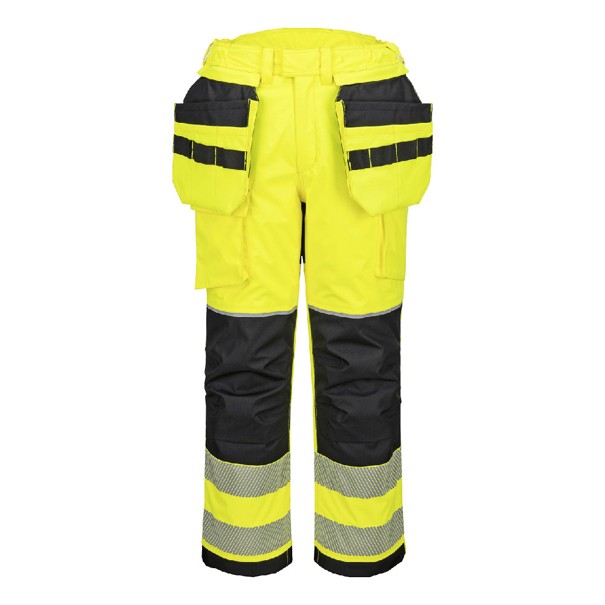 FR427 - PW3 Vlamvertragende Modaflame Hi-Vis winterbroek met holsterzakken - Afbeelding 2