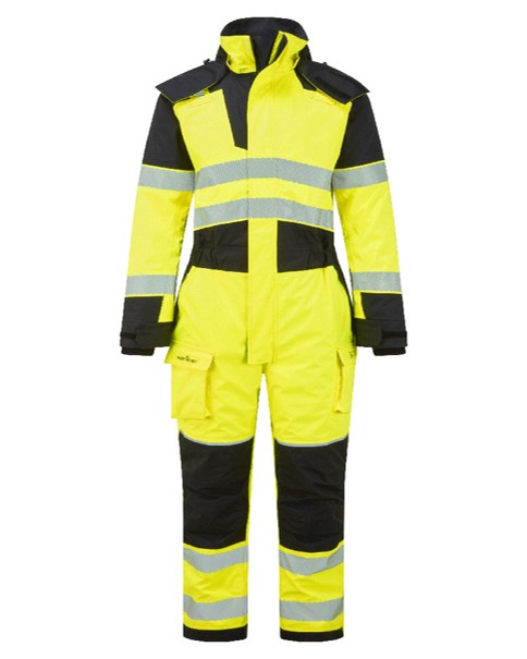 FR516 - PW3 Modaflame Regen + Hi-Vis Multi-Norm Vlamvertragende Winteroverall - Afbeelding 3