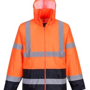 H443 - Hi-Vis Klassiek Tweekleuren Regenjack