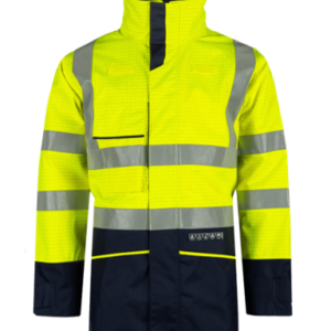 Hedland Vlamvertragende, antistatische high-vis regenjas