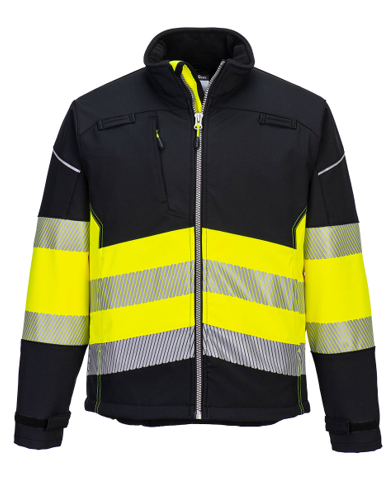 PW375 - PW3 Hi-Vis Softshell jack (3L) Klasse 1 - Afbeelding 4