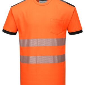 T181 - PW3 Hi-Vis Vision T-Shirt Korte Mouw