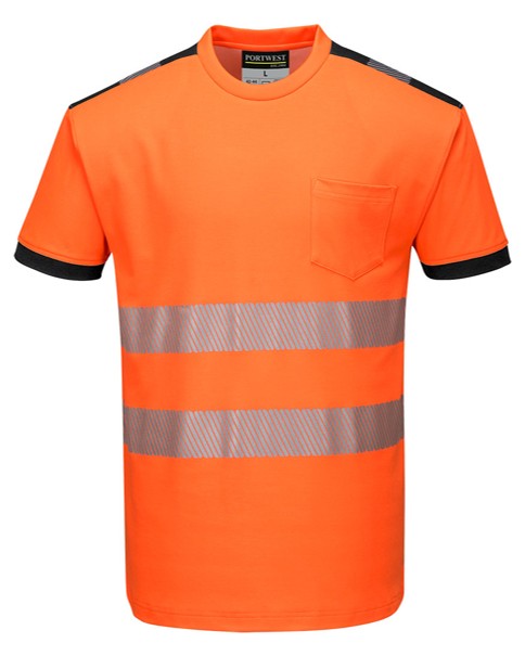 T181 - PW3 Hi-Vis Vision T-Shirt Korte Mouw