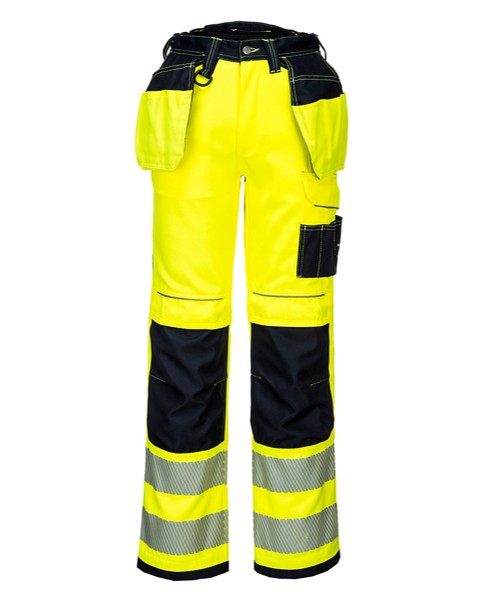 T501 - PW3 Hi-Vis Werkbroek ontmoet Holster Pockets - Afbeelding 4